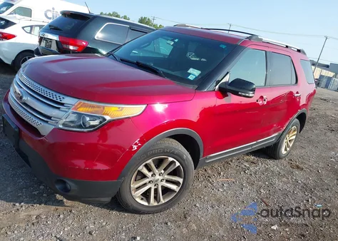 2014 Ford Explorer Xlt из США, поврежденный, VIN 1FM5K8D82EGA63030